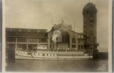 Grand Trunk Pacific Dock Seattle Washington WA RPPC Photo Postcard COPY picture