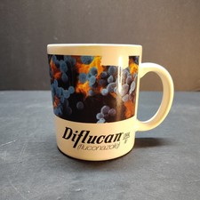 Diflucan Drug Rep Pharmaceutical Promo Advertising Mug - Colorful Fungus Design picture