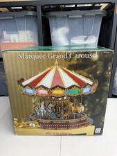 Mr. Christmas Marquee Grand Carousel LRG - 100 Lights 40 Songs Tested picture