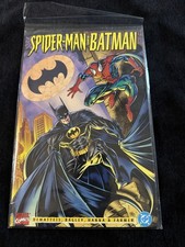 Spider-Man & Batman #1 Marvel/DC Crossover 1995 Embossed Cover VF/NM picture