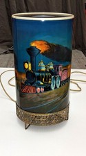 Vintage Goodman Motion Lamp 1957 Train Race rare very nice condition picture