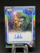 Dr Doom 2026 Topps Finest Fantastic Four Whilce Portacio #CB-WP Auto Iron Man🔥 picture