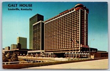 GALT HOUSE Louisville Kentucky Hotel Postcard PC425 picture