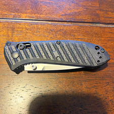 Benchmade Mini Presidio II 575 Axis Lock Black Plain Edge Knife picture