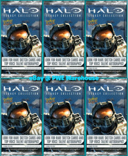 6x 2024 Upper Deck Halo Legacy Collection Factory Sealed Hobby Pack LOT From Box picture