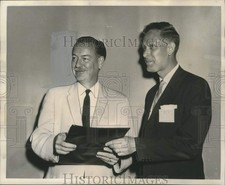 1964 Press Photo Clyde E. Herring & Warren R. Ross- Private Carrier Conference picture