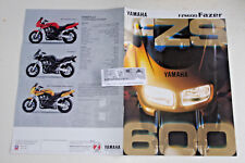 1998 Yamaha FZS/600/FAZER Motorcycle Prochure Pub/Licited Adversing picture