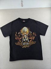 Vintage 2012 Harley Davidson Looney Tunes Shirt Mens M Yosemite Sam Bumpus TN picture