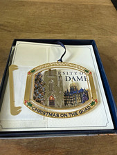 Official 2019 Notre Dame Annual Collectible Christmas Ornament New in Box picture