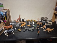 Schleich Animals Massive Joblot of mixed X 27 As Pictured (D7) picture