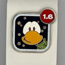 Disney Club Penguin 1.6 Exclusive App Pin Penguin Face Android Glitter picture