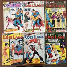 Superman's Girlfriend Lois Lane #82, 93, 94,96, 102, 109.Mid Grade. C Pix- Notes picture