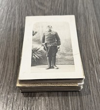 Antique RPPC Real Postcard Group Photograph Man Women Children Couple Lot Of 62 picture