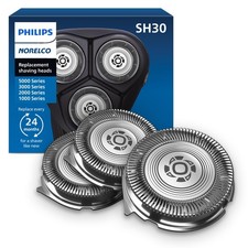 Philips Norelco SH30/52 Genuine Shaving Heads, 3 Count (Pack of 1), Silver picture