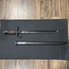 WWII Japanese Type 30 Bayonet Kokura Arsenal Hooked Quillon Arisaka Scabbard picture
