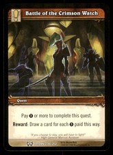 Battle of the Crimson Watch 238/252 Common 2008 World of Warcraft WOW TCG CCG picture