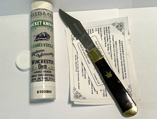 Weed & Co. 6100BH Buffalo Horn Slipjoint Pocketknife, Not GEC Case XX picture