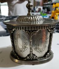 Vintage Mottahedeh Solid Brass Box  Made In India picture