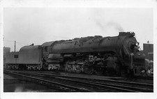 J55/ Communnipaw New Jersey RPPC Postcard c1950s Railroad Locomotive 16 picture