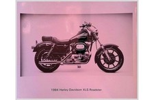 1984 Harley-Davidson XLS Roadster Photo-Sportster Motorcycle-Dunlop Qualifiers picture