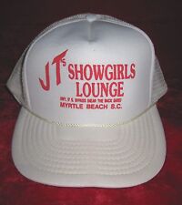 Showgirls Lounge Myrtle Beach SC Strip Gentlemen's Club Snapback Rare Cap Hat picture