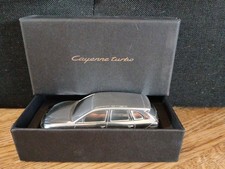 Porsche Cayenne Turbo Chrome Aluminum model scale 1:43 Paperweight Dealer picture