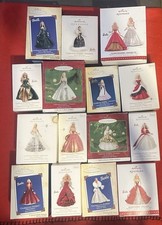 Hallmark Keepsake Holiday Barbie Collector's Series Lot Of 15 picture