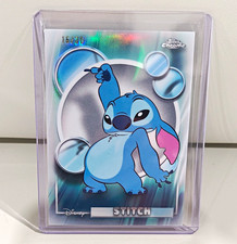 Topps 2026 Topps Chrome Disney Lilo & Stitch Stitch Card #150 16/30 picture