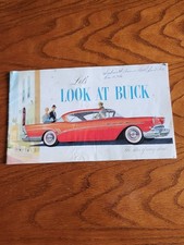 VTG 1957 BUICK CAR BROCHURE RIVIERA WAGON OTHERS picture