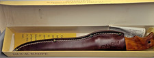 Vintage Buck 122 Ultimate Fillet Knife Bass Pro Shops Wood Handle USA NOS picture