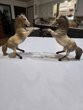 Breyer Glossy #32 Fighting Stallion King 1961-1966 Gray Black Leopard Appaloosa picture