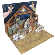 Lang Brands,  Nativity 3D Pop-Up Christmas Cards (8 pack) by Susan Winget picture