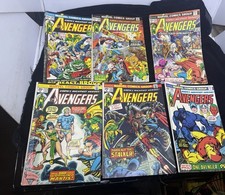 6 Vintage bronze age marvel the avengers Comics Lot picture