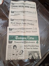 Collectible newspaper, Democrat and Chronicle.  picture