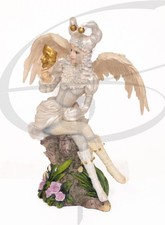 Unicorn Studios WU74948AA Winged Jester Holding Masks AS IS picture