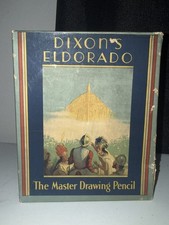 Vintage Dixon’s Typhonite Eldorado 4B Master Drawing Pencil BOX ONLY picture