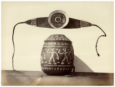 William Axon Mansell, British Museum, Marquises, Pelew Islands Wooden Box Vintage picture