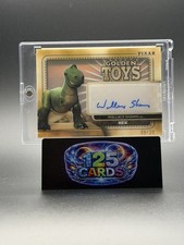 2025 Topps 30 Years Of Toy Story Rex Autograph /20 SSP Golden Toys Shadowbox picture