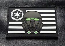 Stormtrooper USA Flag Rogue 3-D PVC Rubber Hook Patch  picture