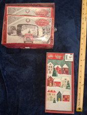 Lot of 2 Boxes Christmas Holiday Cards - Winter Wonder Snowy Village picture