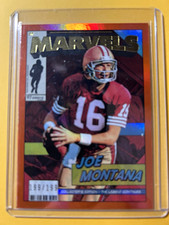 Panini 2026 90s Pop Culture Marvels Joe Montana MV-JM Insert #199/199 orange picture