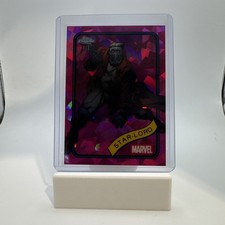 2025 Topps Chrome Marvel Sapphire - Star-Lord #104 1/1 PINK PADPARADSCHA picture
