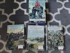 William C Davis The Civil War 3 Volume Book Set w/Slipcase picture