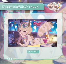 Phase Connect Panko Komachi Stitched Edge Rubber Mat 2025 Birthday New picture
