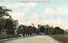 Vintage Postcard Scenic View 39th street, Omaha, Nebraska 1907 picture