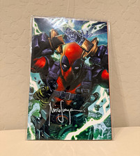 Marvel Wade Wilson: Deadpool #1 NM Virgin Variant MegaCon COA picture