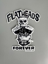 Harley Davidson Flathead 45 TROG sticker decal picture