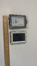 Pair of Miniature Ornate Metal Picture Frames (2.5