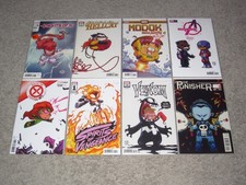 LOT OF 20 COMICS W/ SKOTTIE YOUNG COVERS - VARIANTS # 1s ETC MARVEL ETC VF/NM picture