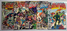 Marvel Super Heroes Secret Wars # 3 5 6 10 11 / Marvel Comics Newsstand 1984-85 picture